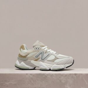 New Balance U9060TAT, sylwetka 9060, kolorystyka Turtledove, bezowo biale chunky sneakersy unisex, nawiazanie do 860, U9060TAT