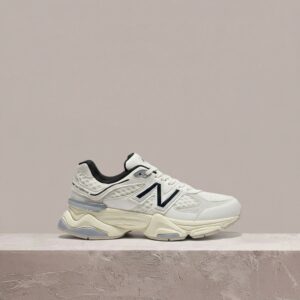 New Balance 9060 White Navy, chunky silhouette, biało granatowy colorway, drop sierpień 2023, U9060VNB