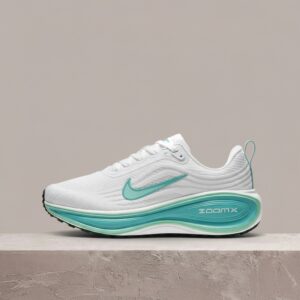 Drop Nike Vomero Plus, kolorystyka biało turkusowa, ZoomX, silhouette unisex, HV8154-100