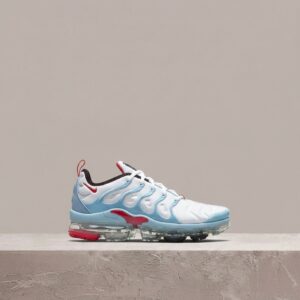 Nike Air VaporMax Plus Chicago drop, TN sylwetka, pływająca klatka, biało-błękitne sneakersy męskie, CW6974-100