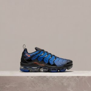 Air VaporMax Plus Nike, Black Bright Crimson, męskie, drop , Knicks colorway DO6679-001