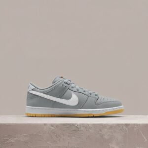 Nike SB Dunk Low Pro ISO Grey Gum, unisex, sylwetka Dunk, drop 2023, kolekcjonerski DV5464-001