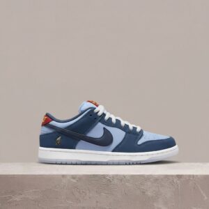 Nike SB Dunk Low PRM Why So Sad, drop 2022, kolab John Rattray, niebiesko-granatowa kolorystyka, unisex, DX5549-400