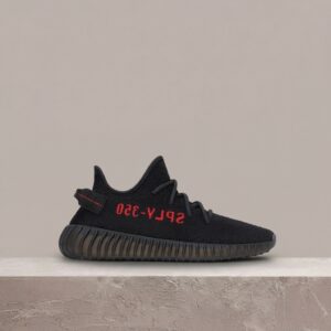 Yeezy Boost 350 V2 Bred, Adidas sneakersy unisex, Primeknit, czarno czerwone, drop 2017 restock 2020 CP9652