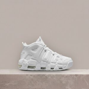 Air More Uptempo 96 All White, masywna sylwetka, biały drop, unisex, Nike, 921948-100