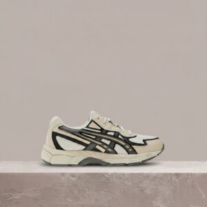GEL-NYC Pale Oak Truffle Grey od ASICS, unisex, kremowo-brązowy kolorway, siatka i eko skóra, 1203A542-200