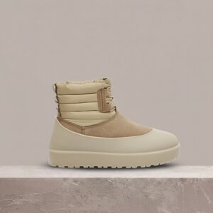 UGG Classic Mini Lace-Up Weather Boots, dune colorway, zamsz, unisex, zimowy drop 1120849-DUNE