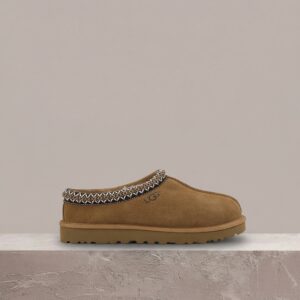 UGG Tasman II, brąz/beż colorway, zamsz z futerkiem, unisex silhouette 1174470-CHE