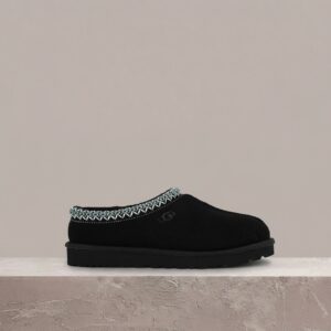 UGG Tasman II czarna kolorówka, zamsz, futro w środku, kapcie unisex, must have do kolekcji 1174671-BLK