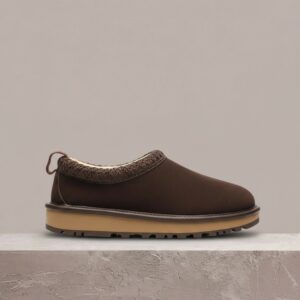 UGG Tasman GTX Slipper, brąz, zamsz plus futro, gumowa podeszwa, unisex, drop na kapcie 1171304-DDC
