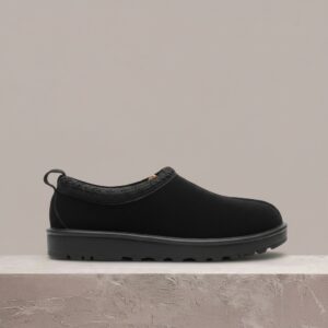 Drop UGG Tasman GTX Slipper, czerń, zamsz plus guma, unisex, klasyczna sylwetka kapcia 1171304-BLK