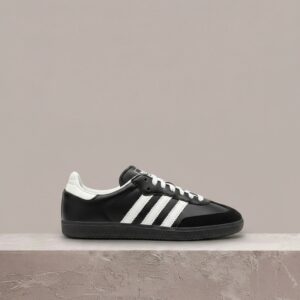 Drop Adidas Samba OG 75th Anniversary Pack Black, czarno biała kolorystyka, skóra, limitka, unisex, sneakersy JP5282