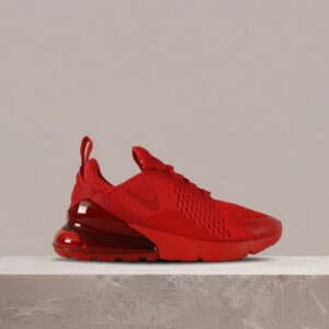 Air Max 270 Triple Red, Nike, całość w czerwieni, duża poduszka Air z tyłu, drop na ulicę, unisex, CV7544-600