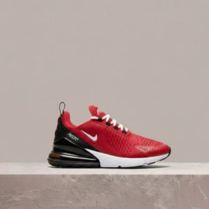 Nike Air Max 270 Chicago White Sox, drop MLB, czerwień i czerń, widoczna poduszka Max Air, sneakersy unisex, HQ8004-600