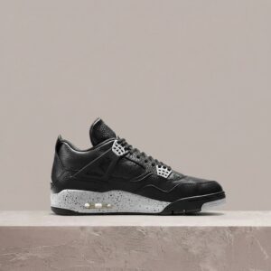 Sneakersy unisex Air Jordan 4 LS Oreo czarny, szary 314254-003