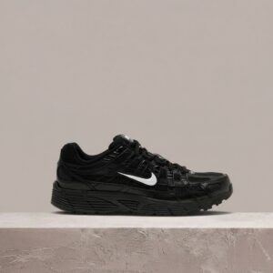Nike P-6000, czarno-srebrna sylwetka, siatka, pianka, unisex, sneakersy do kolekcji, HF1052-010