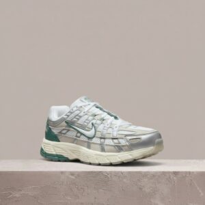 Nike P-6000 Light Bone, beż srebro zieleń, unisex, uliczna sylwetka, must have kolekcji HF4308-072