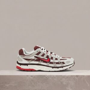 Nike P-6000 Dark Pony, srebrno czerwona kolorystyka, siatka plus tekstyl, unisex, must have, HJ9598-100