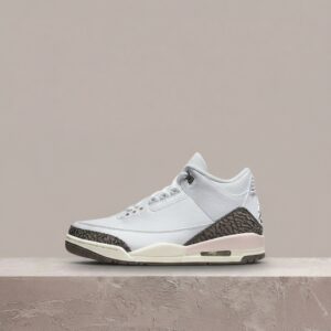 Air Jordan 3 Neapolitan, kultowa sylwetka Tinkera Hatfielda, elephant print, biało brązowy drop, unisex, CK9246-102