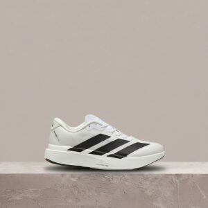 Adidas Adizero Evo SL, Cloud White Core Black, siatka, razor edge 3 stripes, unisex, drop 2024 JH6206