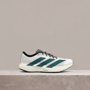 Adizero Evo SL Adidas, drop czerwiec 2025, zielono-biała kolorystyka, siatka i syntetyk, Lightstrike Pro, unisex, JS4487