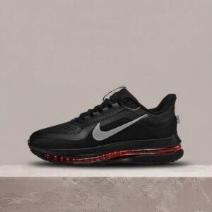 Pegasus Premium Black Bright Crimson, sylwetka Nike, unisex, czarna kolorystyka, tekstylno syntetyczna HQ2593-003