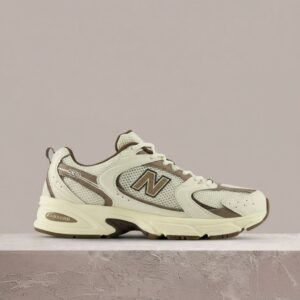 New Balance 530 unisex, beż/brąz, mesh i zamsz, klasyczna sylwetka, must have do kolekcji MR530ASM