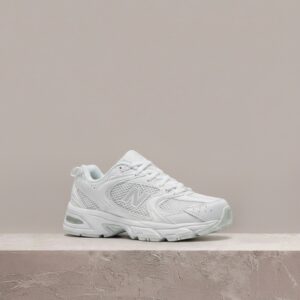 New Balance 530 PA, white triple white drop, biała sylwetka, retro running vibe, pody w podeszwie, unisex, MR530PA