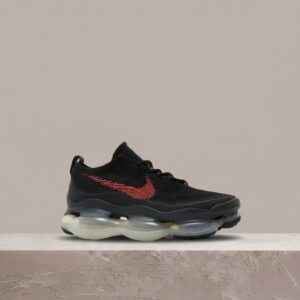 Nike Air Max Scorpion FK SE, czarno-różowa sylwetka, Max Air, flyknit, unisex, drop 2023, DZ0799-001