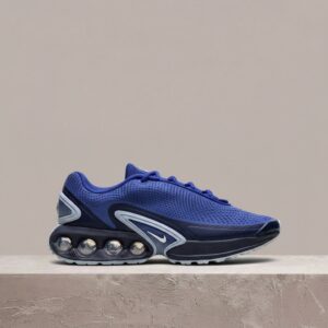 Air Max Dn Hyper Blue, Nike, męskie, niebiesko-granatowy colorway, cztery poduszki air, nawiązanie do Air Max Plus, DV3337-400