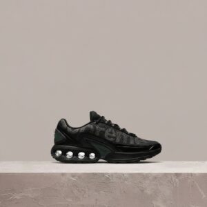 Nike Air Max Dn Supreme Black, kolaboracja z Supreme, unisex, czarno-srebrna sylwetka, Dynamic Air, FZ4044-001