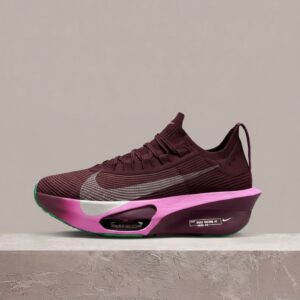 Alphafly Next% 3 od Nike, bordo i róż, unisex, uliczna sylwetka, must have do kolekcji IB4201-600