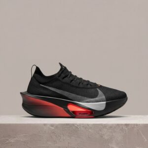 Nike Zoom Alphafly 3 Black Bright Crimson, czarna sylwetka, tekstyl i syntetyk, sneakersy unisex, kolekcjonerski drop IR1996-001