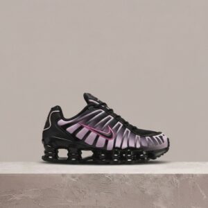 Nike Shox TL Black Playful Pink, sylwetka unisex, czarno-różowy colorway, tekstyl i syntetyk, IH4485-001
