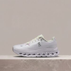Cloudtilt Heron Dew, ON, sneakersy unisex, różowo-białe, tekstyl, syntetyk, must have, 3WE10054846