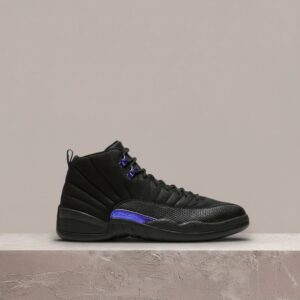 Air Jordan 12 Retro Field Purple, sylwetka czarno fioletowa, skóra i nubuk, męskie, kolekcjonerski drop CT8013-005