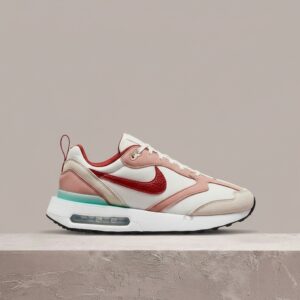 Air Max Dawn od Nike, biel i róż, low top, unisex, mix materiałowy, kultowa sylwetka do kolekcji, DQ4976-161