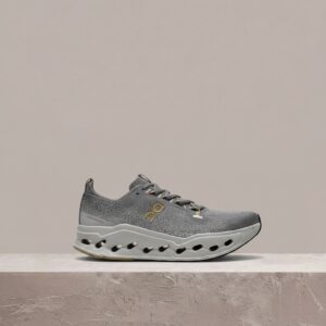 On Cloudsurfer Max 1 Cinder Pelican, drop 2025, sylwetka szaro beżowa, unisex, Helion Superfoam 3MF30434052