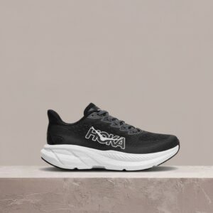 Hoka Mach 6 Black White, drop 2024, czarno-biała sylwetka, unisex, SCF EVA, dzianina jacquard, 1147810-BWHT