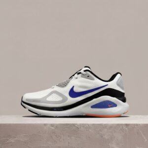 Nike Structure 26, męska para, biało niebieska kolorystyka, siatka na wierzchu, do kolekcji sneakerheada, HJ1102-004