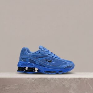 Nike Shox Ride 2 Sapphire Black, męska sylwetka, cztery kolumny Shox, Max Air, drop 2026, IO4296-500