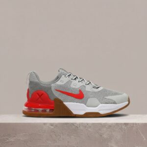 Nike Air Max Alpha 5, unisex, sylwetka Cobblestone Crimson Gum, Max Air w pięcie, prosto z dropu, DM0829-006