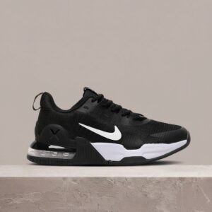 Nike Air Max Alpha 5 Black White, czarno-biała kolorówka, trening, Max Air w pięcie, DM0829-001