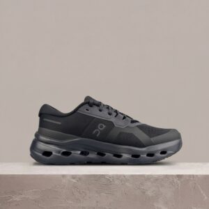 On Cloudrunner 3 Black Black, czarna sylwetka, CloudTec, stabilna baza, unisex, drop biegowy, 3MG10071043