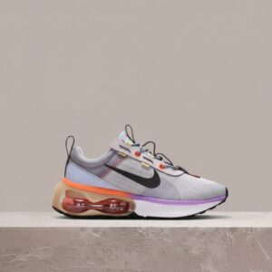 Air Max 2021 Venice drop, Nike, unisex, szaro-fioletowa kolorystyka, okrągłe sznurówki, webbing, DA1923-500
