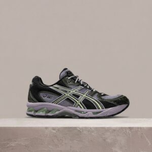 ASICS Gel-Nimbus 10.1 Violet Quartz Cool Matcha, fiolet i zieleń, unisex, drop 2024, sneakersy 1203A543-500