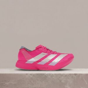 Adidas Adizero Adios Pro Shock Pink, sylwetka Adios 4, różowa kolorystyka, unisex, siatka JR1269