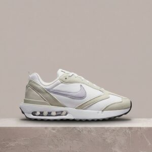 Nike Air Max Dan Light Bone Purple Dawn, niski top, kolorystyka biel i beż, drop na sneakerheadów DC4068-100