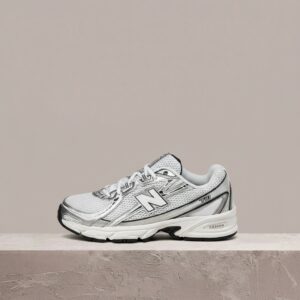 Sneakersy New Balance 740v2 White Shadow Grey Navy, unisex, siatka, amortyzacja abzorb, retro running Y2K, U740WN2