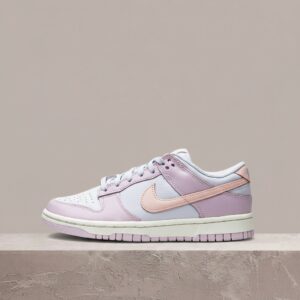 Sneakersy damskie Nike Dunk Low Easter fioletowy, różowy DD1503-001